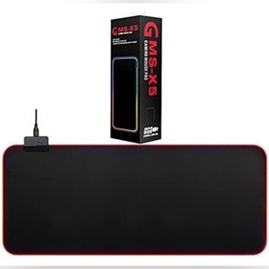 GMS-X5 7 Colors Symphony Glowing Gaming Mouse Pad, 14 Spectral Backlight…